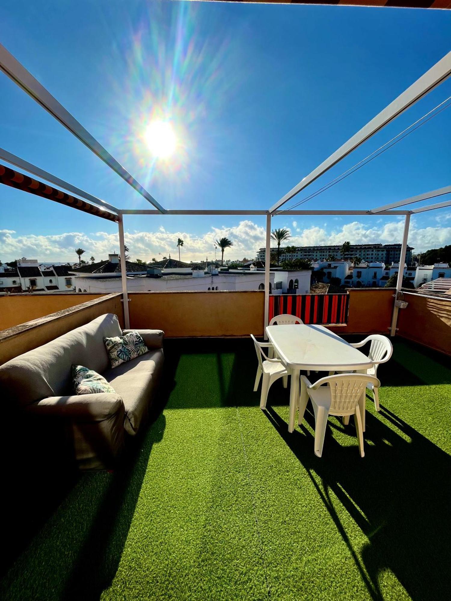Atico Con Gran Terraza A 50 Metros De La Playa De Casares Apartment San Luis de Sabinillas Exterior photo